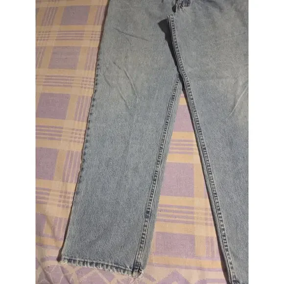 Vintage 90s Levis Silver Tab Baggy Denim Jeans Size 33 X 33 USA Faded Massive - Picture 16 of 16